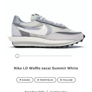 [nike x sacai] LD waffle sneaker #23